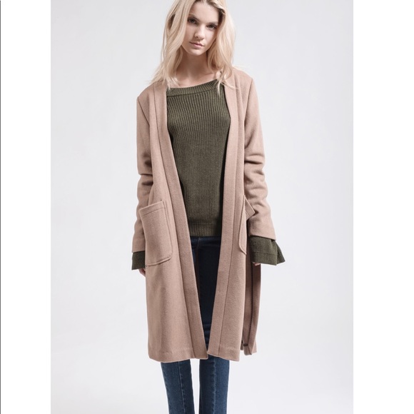 J.O.A. Jackets & Blazers - Revolve J.O.A Split Side Wool Jacket